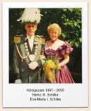 Knigspaar 1997 - 2000 Heinz III. Schilke Eva-Maria I. Schilke