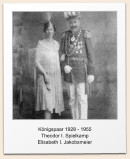 K�nigspaar 1928 - 1955 Theodor I. Spielkamp  Elisabeth I. Jakobsmeier